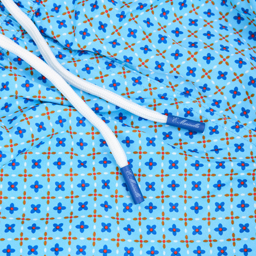 LIGHT BLUE SWIM SHORTS