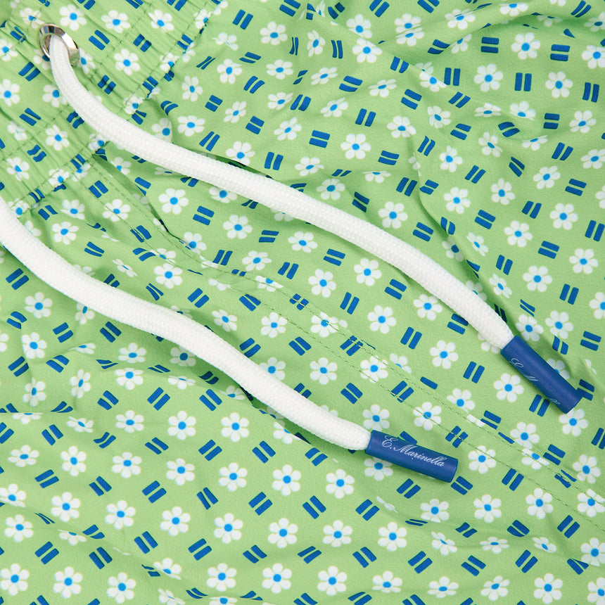 LIGHT GREEN SWIM SHORTS