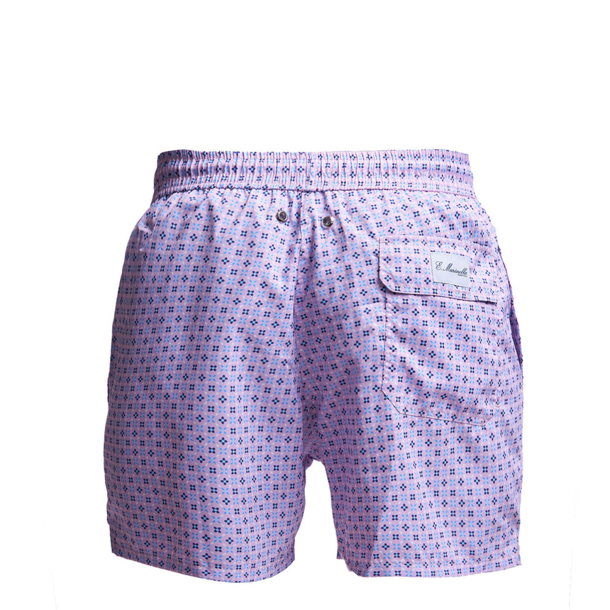PINK SWIM SHORTS