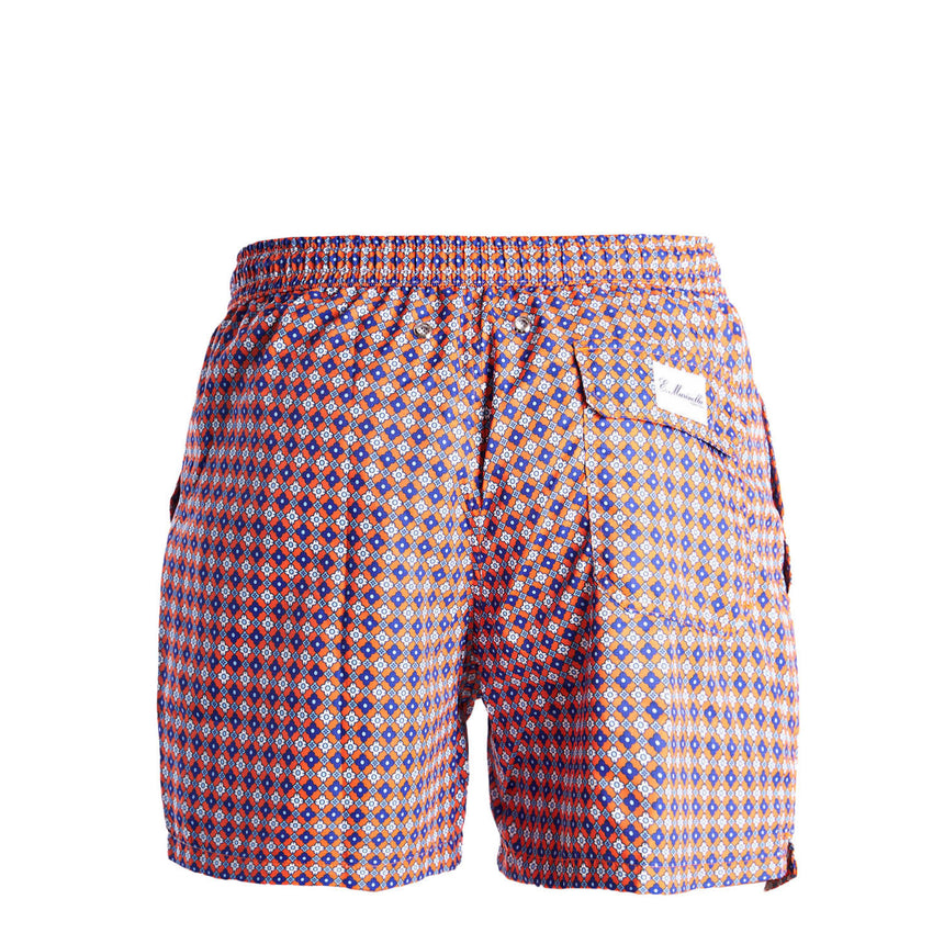 ORANGE SWIM SHORTS
