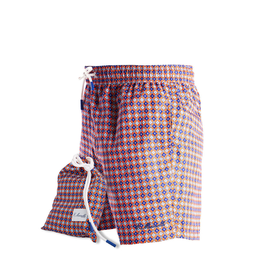 ORANGE SWIM SHORTS
