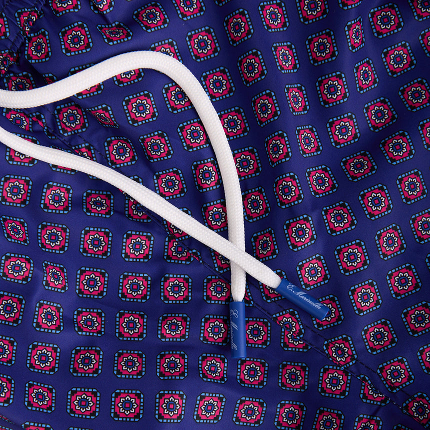BLUE SWIM SHORTS