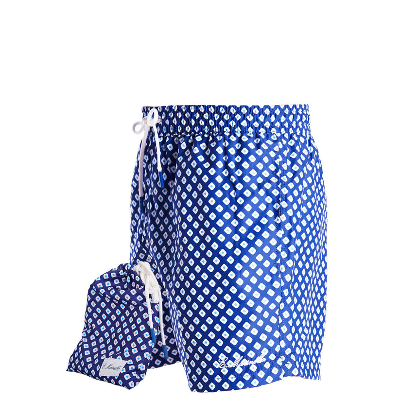BLUE SWIM SHORTS