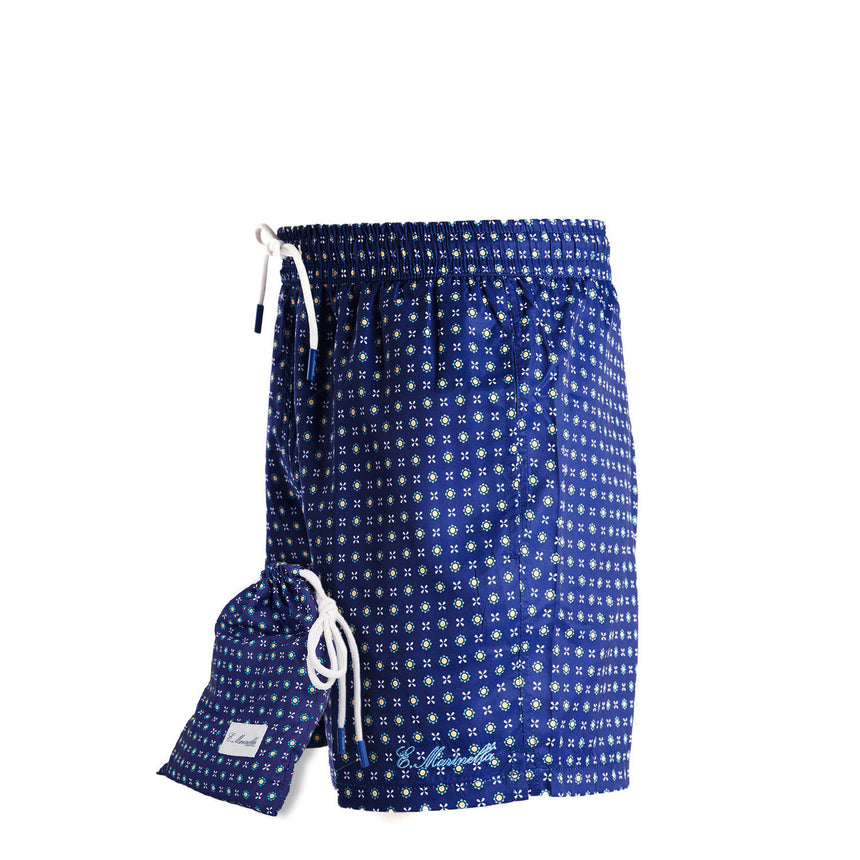 BLUE SWIM SHORTS