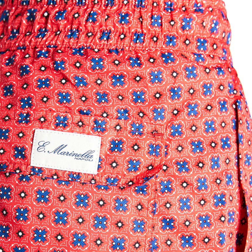 RED SWIM SHORTS