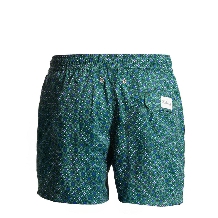 GREEN SWIM SHORTS