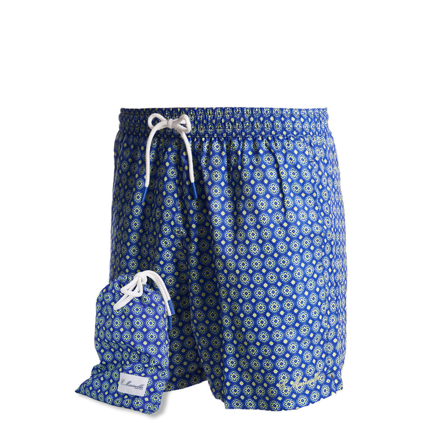 BLUE SWIM SHORTS