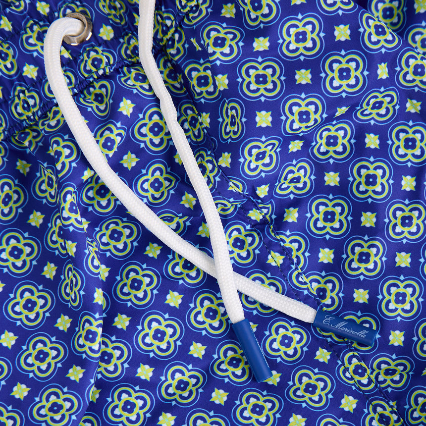BLUE SWIM SHORTS
