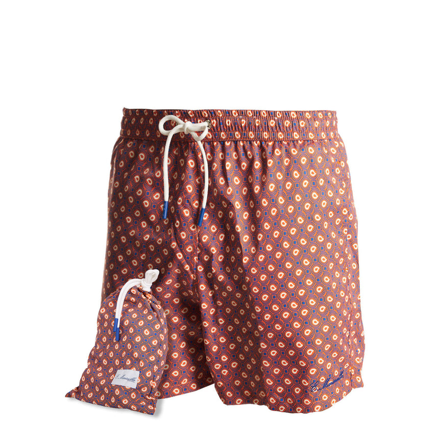 ORANGE SWIM SHORTS