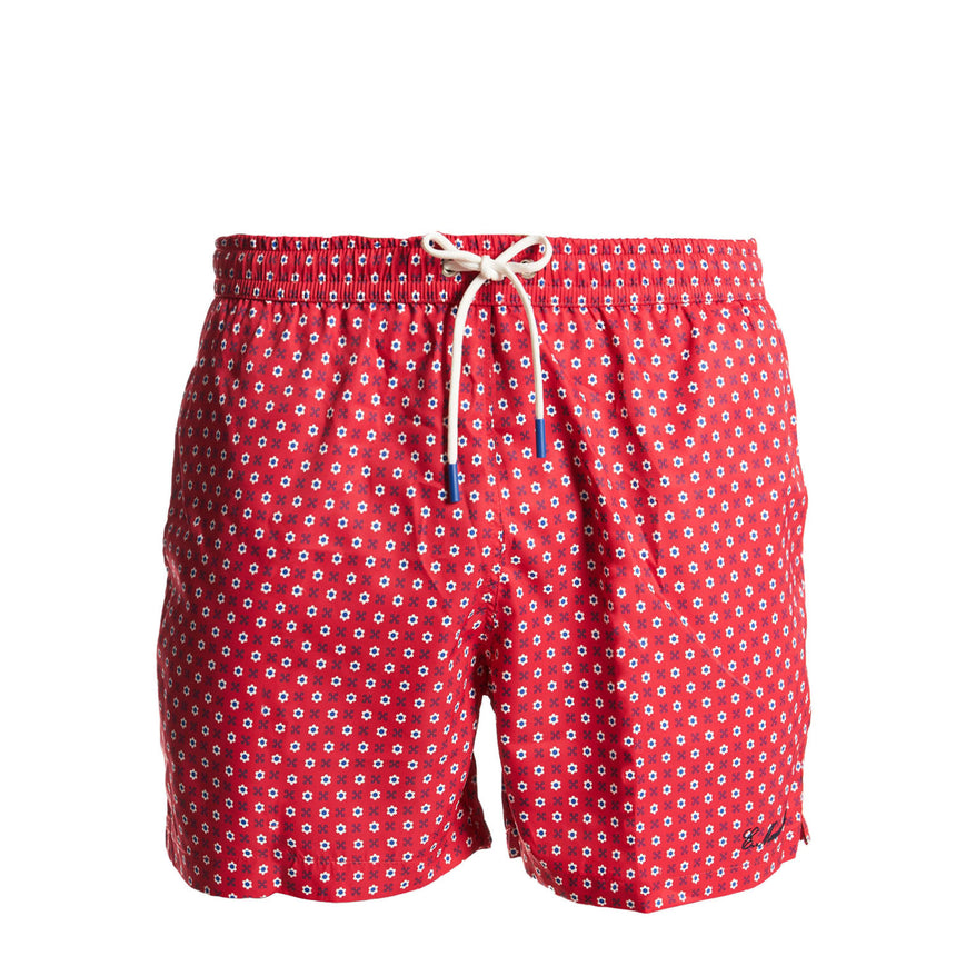 RED SWIM SHORTS