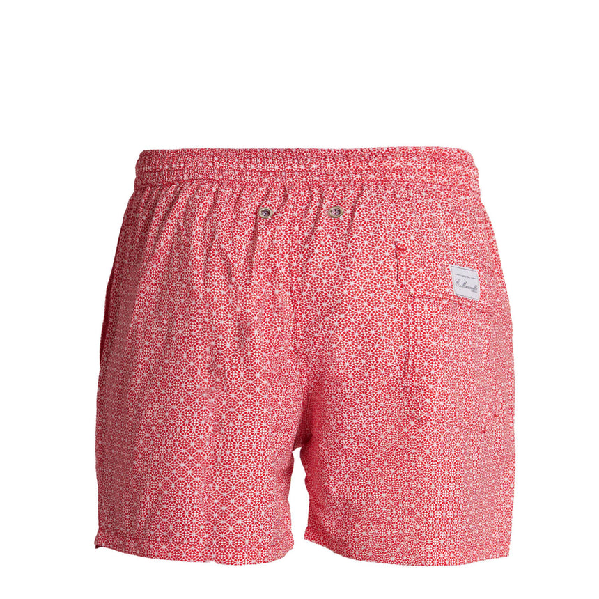 RED SWIM SHORTS