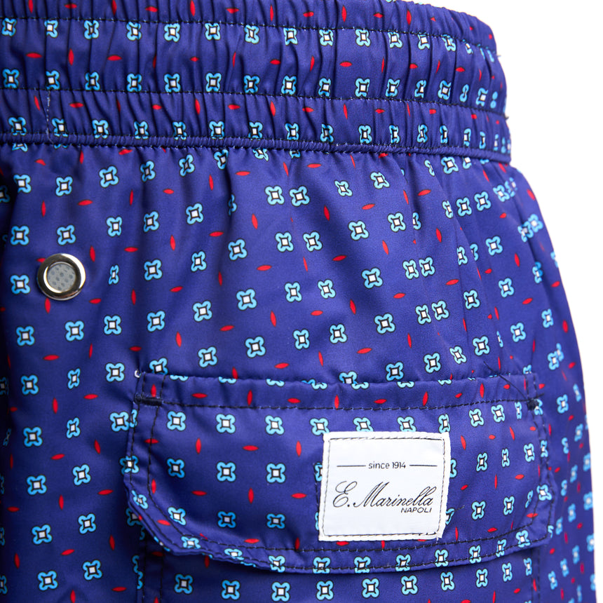 DARK BLUE SWIM SHORTS