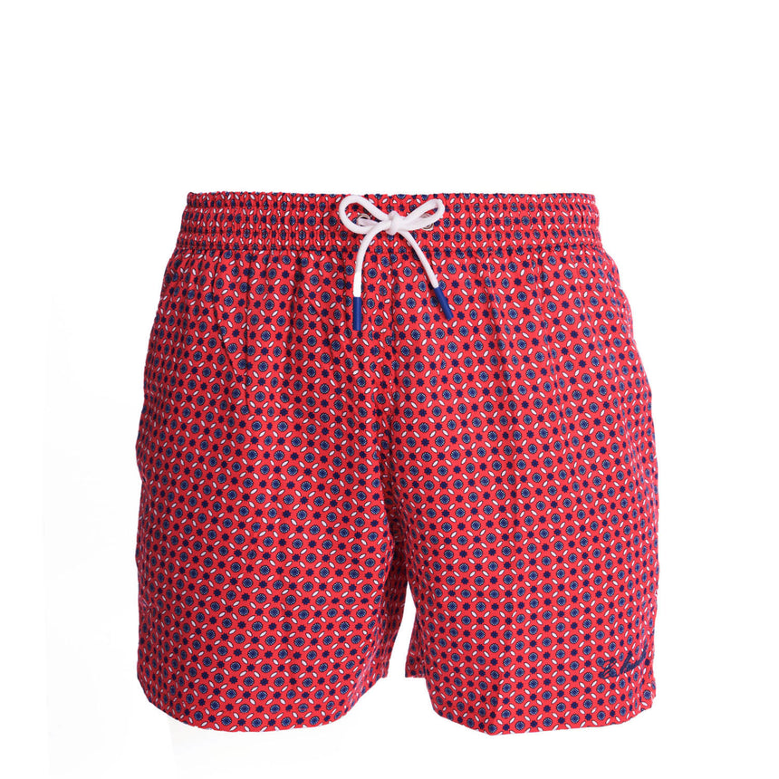 RED SWIM SHORTS