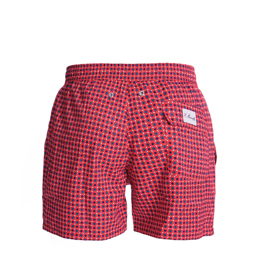 RED SWIM SHORTS