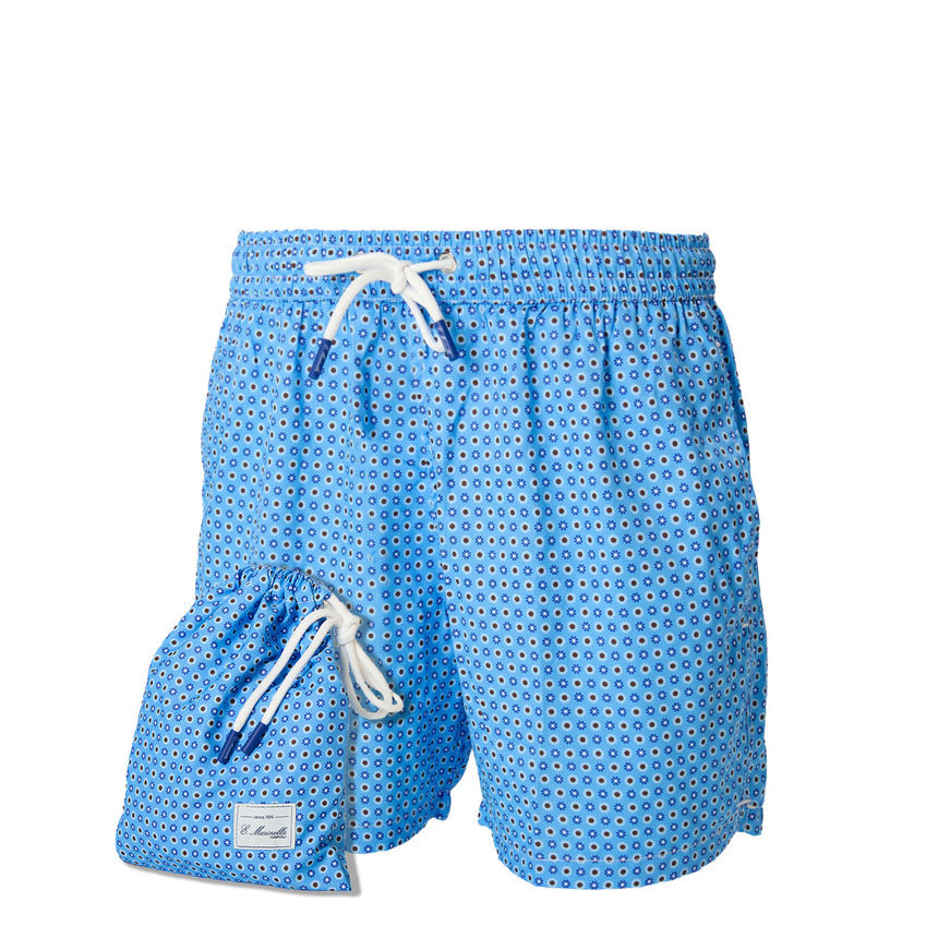 LIGHT BLUE SWIM SHORTS