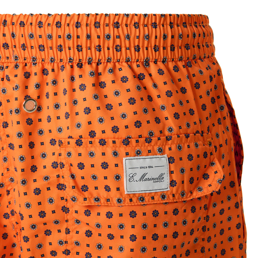 ORANGE SWIM SHORTS