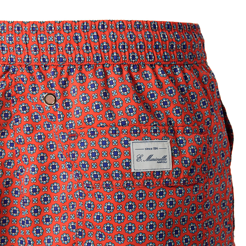 RED SWIM SHORTS