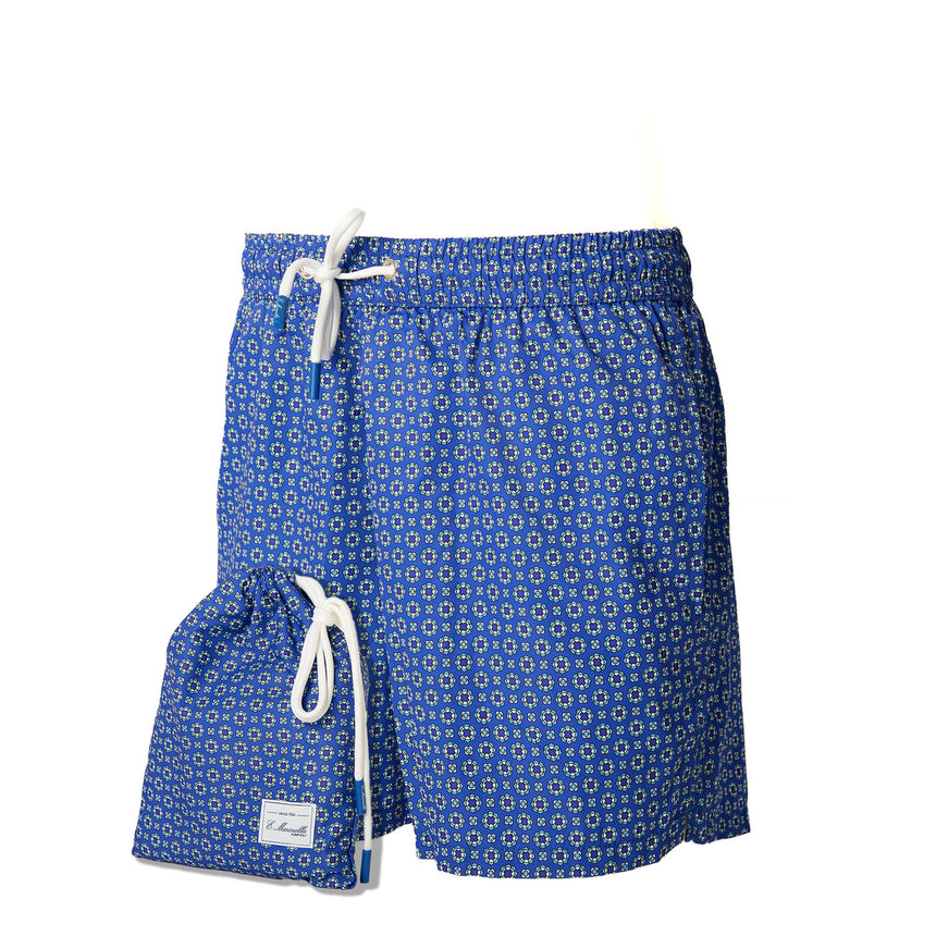 BLUE SWIM SHORTS