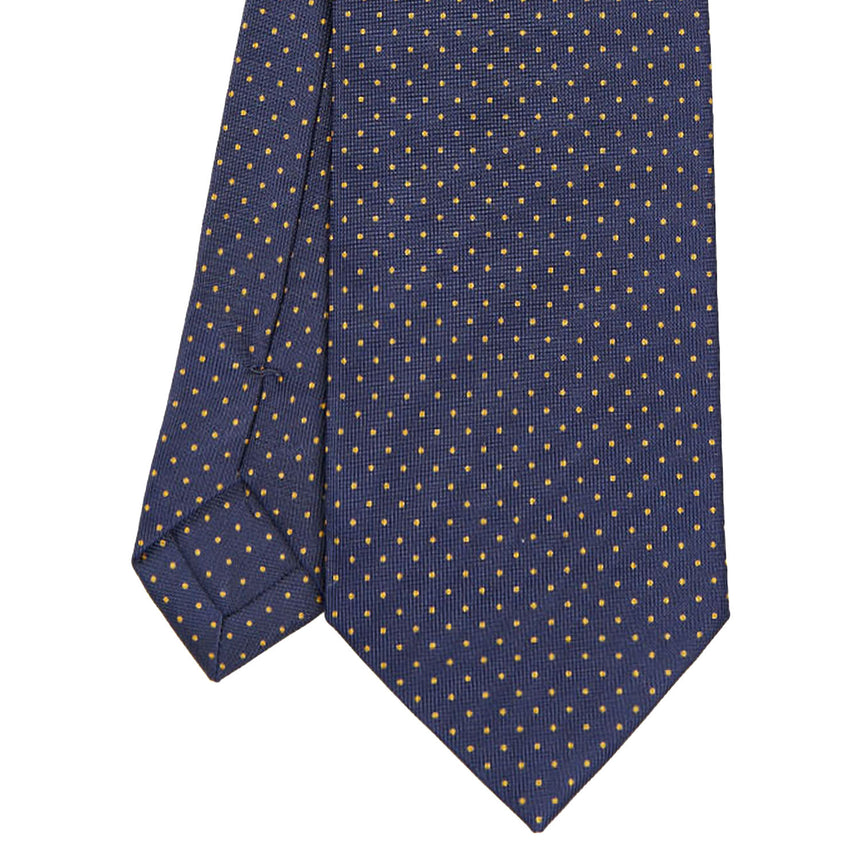 dark_blue_sartorial_classic_silk_tie_polka_dot_pattern_tip_detail