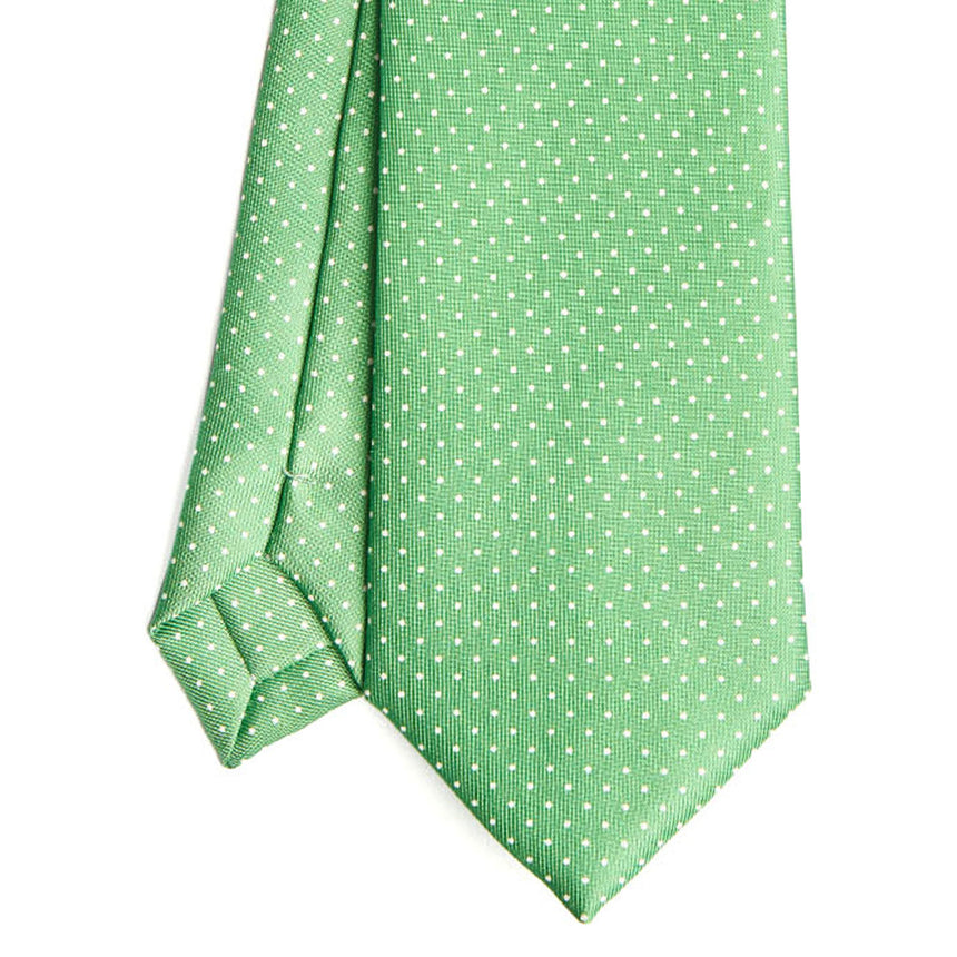 GREEN SARTORIAL CLASSIC SILK TIE
