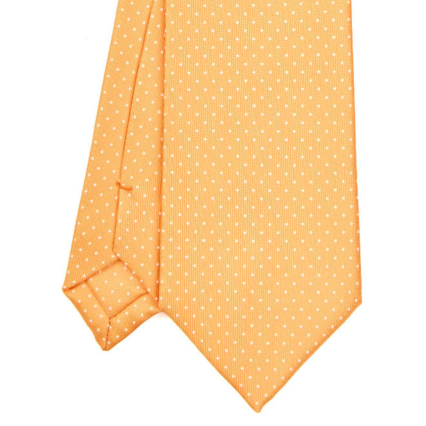 YELLOW SARTORIAL CLASSIC SILK TIE