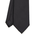 black_sartorial_jacquard_silk_tie_solid_color_tip_detail