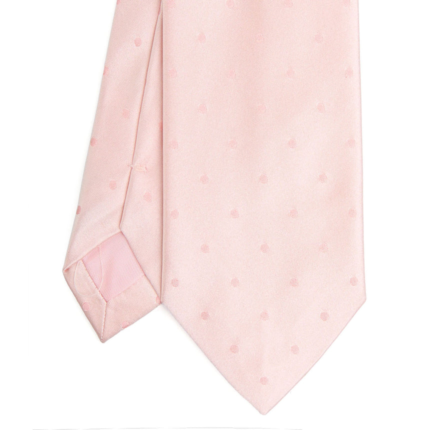 PINK CEREMONIAL SILK SATIN TIE