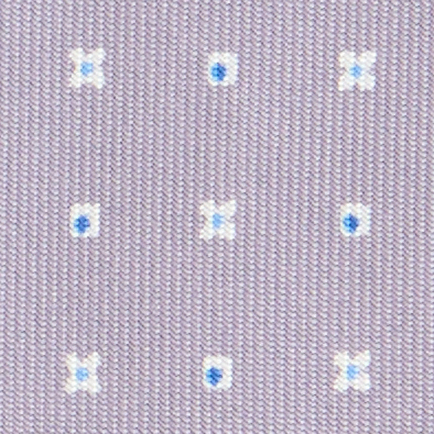 LIGHT GREY 5 FOLD SARTORIAL SILK TIE