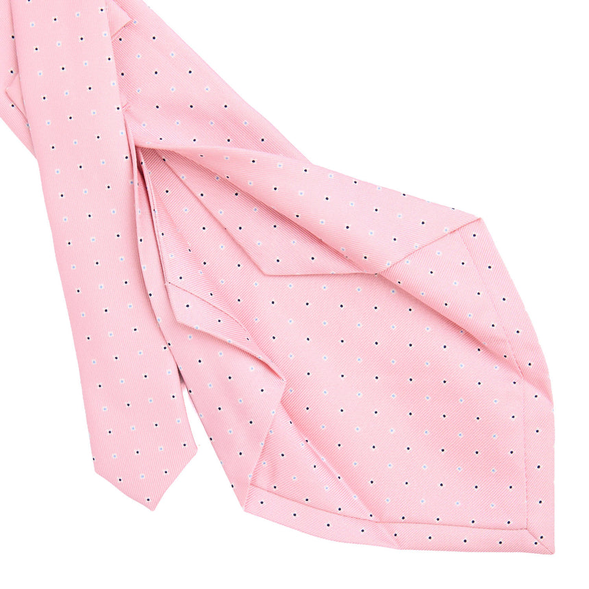 PINK 5 FOLD SARTORIAL SILK TIE