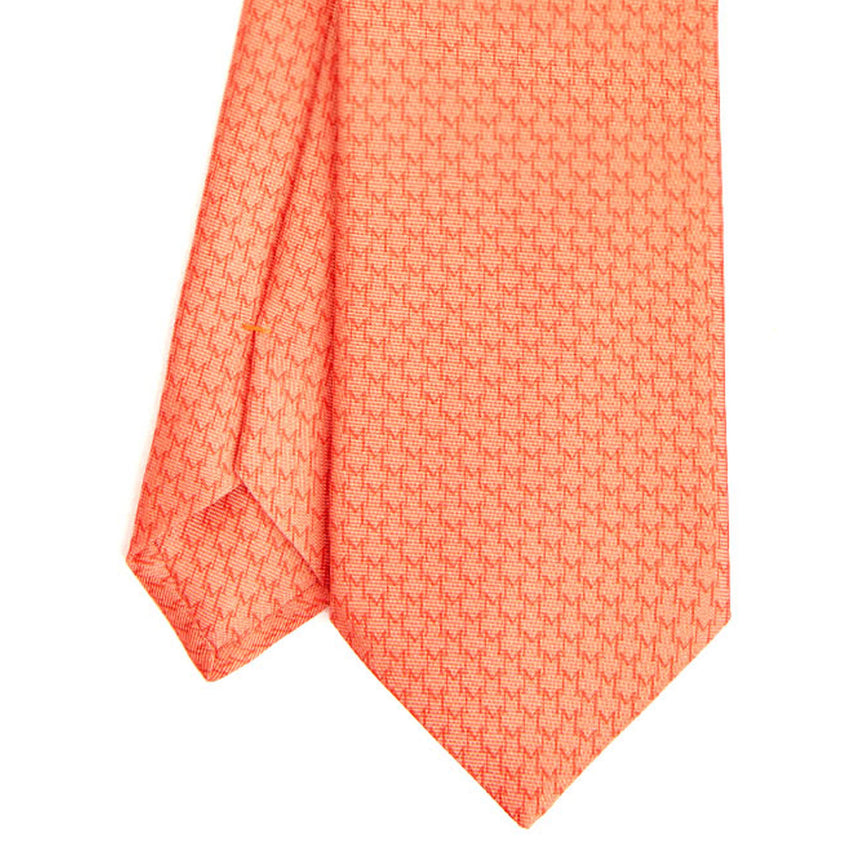 ORANGE SARTORIAL CLASSIC SILK TIE