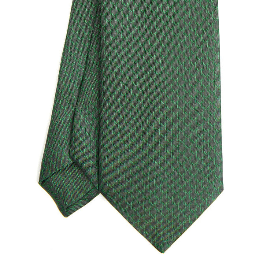 DARK GREEN SARTORIAL CLASSIC SILK TIE