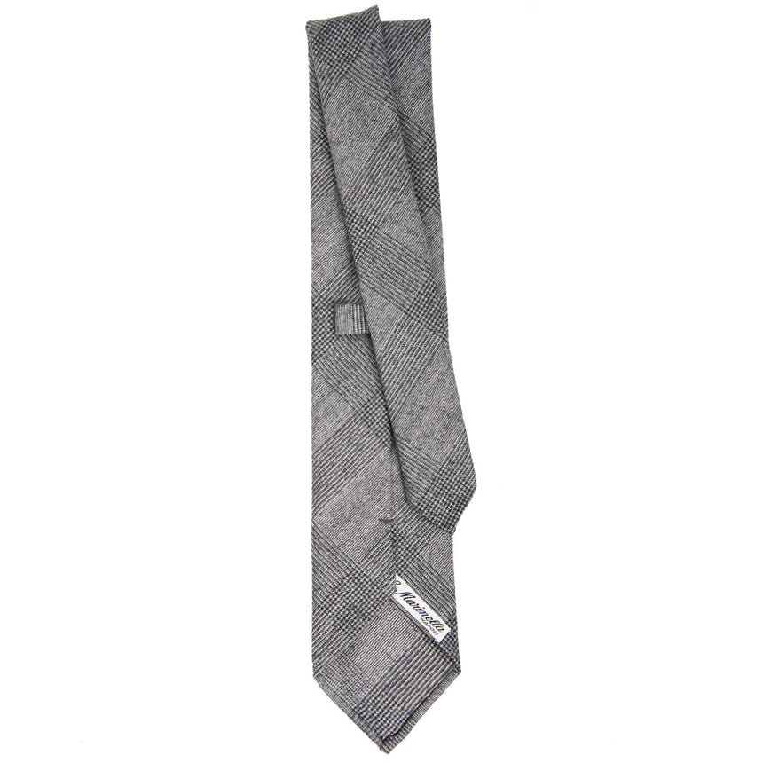 LIGHT GREY CLASSIC UNLINED WOOL TIE