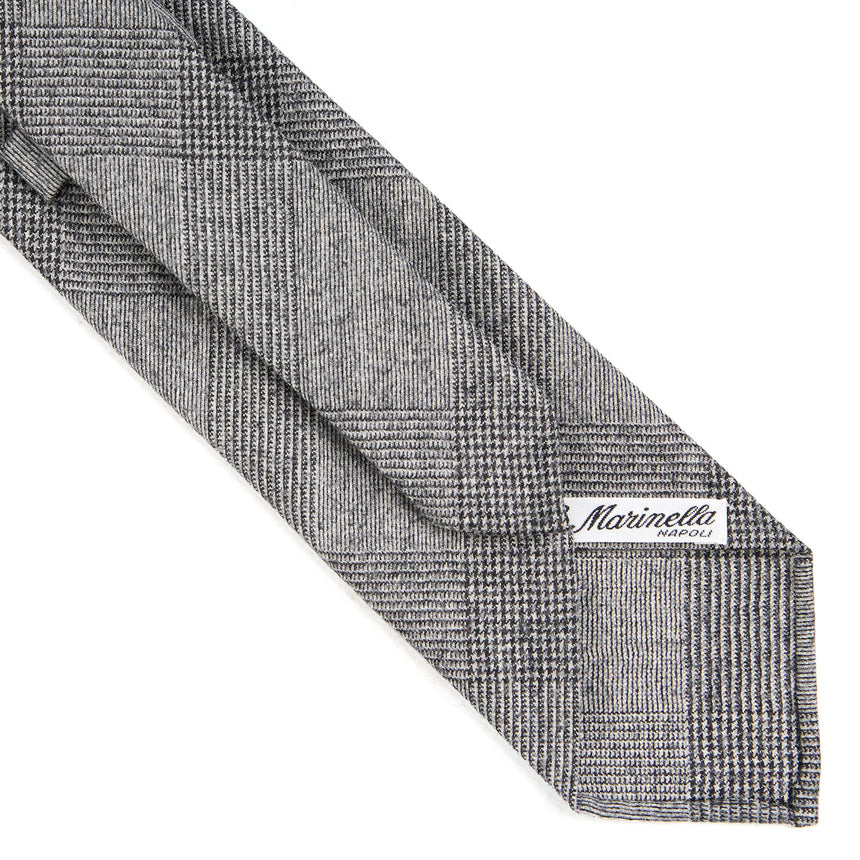 LIGHT GREY CLASSIC UNLINED WOOL TIE