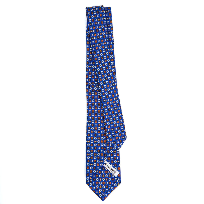 BLUETTE SARTORIAL 7 CM PRINTED SILK TIE