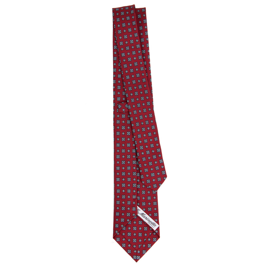 BURGUNDY SARTORIAL 7 CM SILK TIE