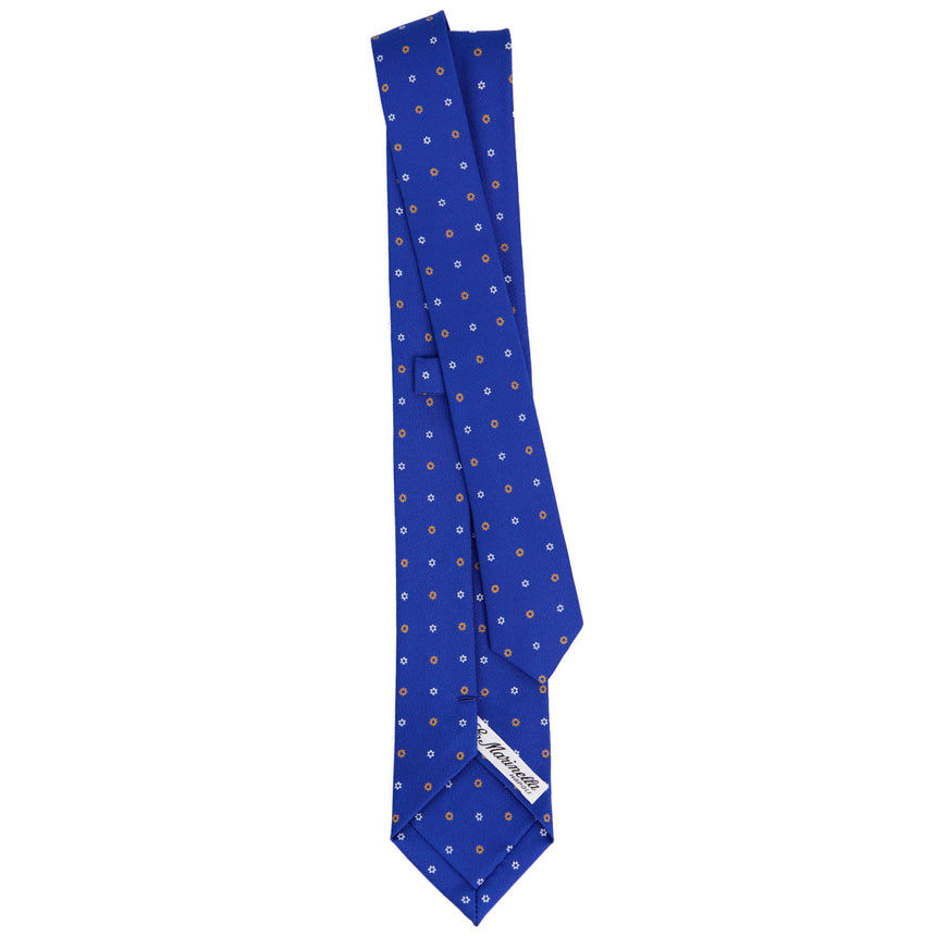 BLUETTE SARTORIAL 7 CM PRINTED SILK TIE
