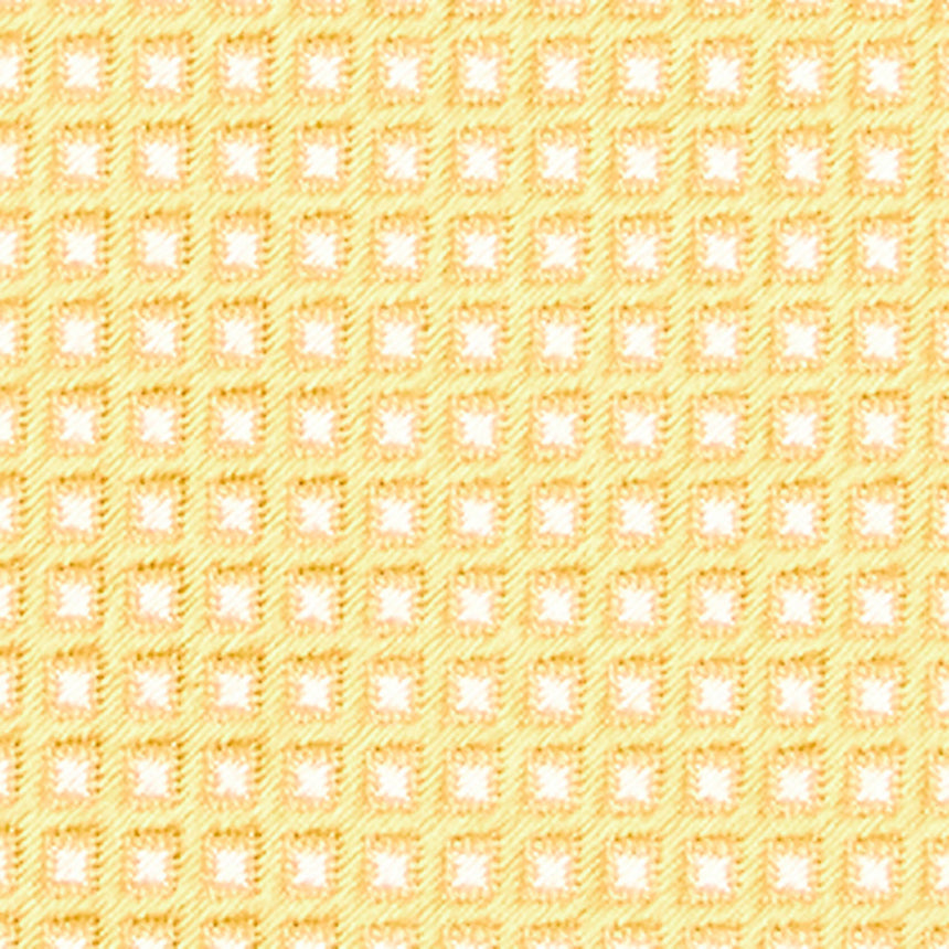 YELLOW CEREMONIAL JACQUARD SILK TIE