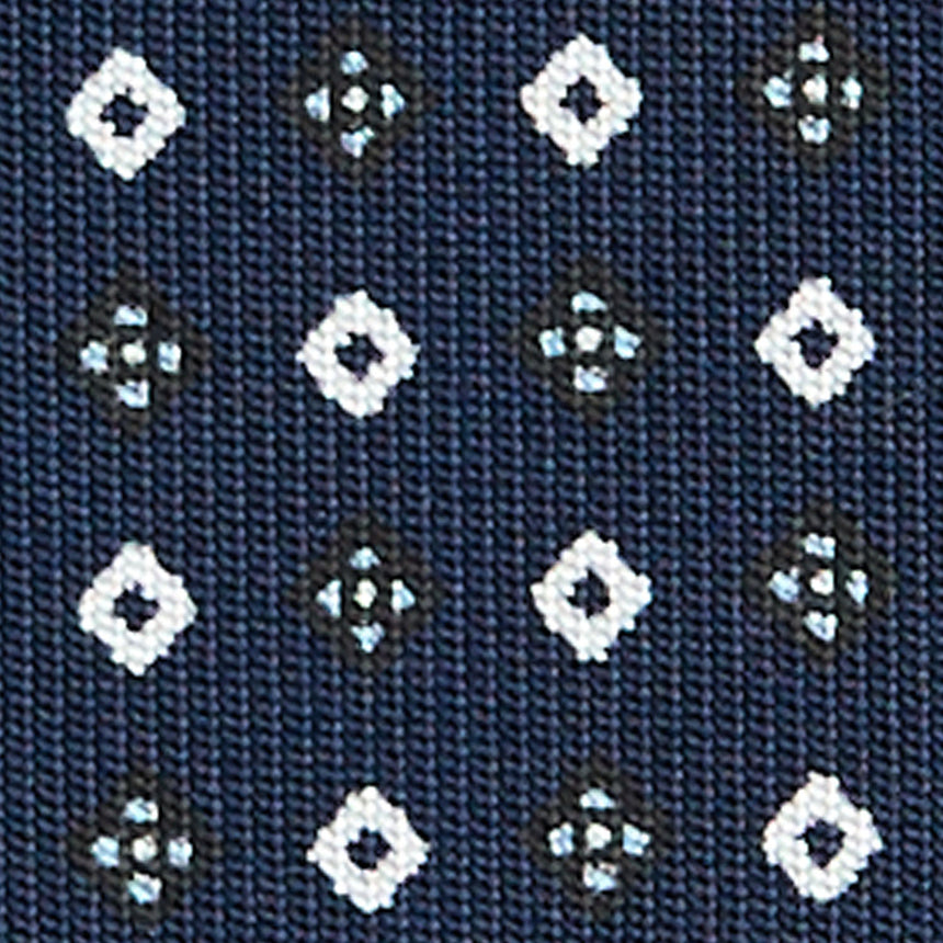 DARK BLUE CLASSIC SILK TIE