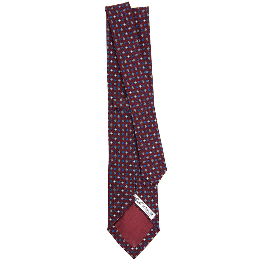 BURGUNDY CLASSIC WOOL TIE