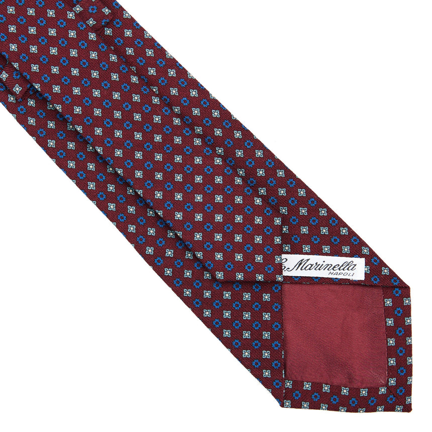 BURGUNDY CLASSIC WOOL TIE