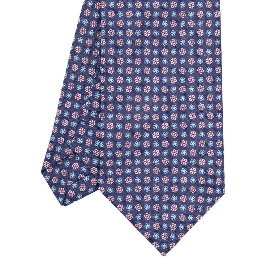 BLUE SARTORIAL LINEN TIE