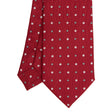 burgundy_classic_silk_tie_small_flower_pattern_tip_detail
