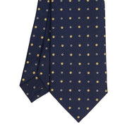 dark_blue_sartorial_classic_silk_tie_small_flower_pattern_tip_detail