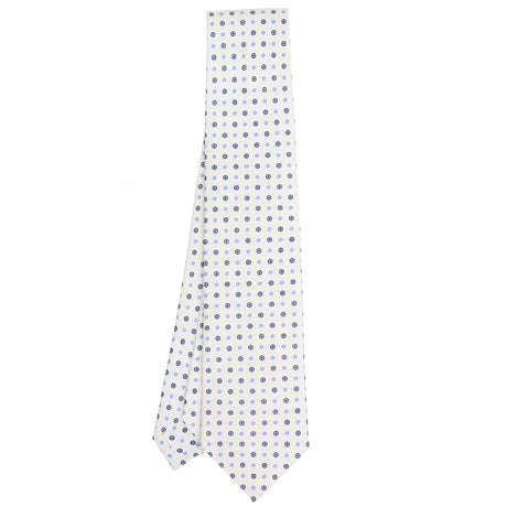 WHITE SARTORIAL CLASSIC SILK TIE