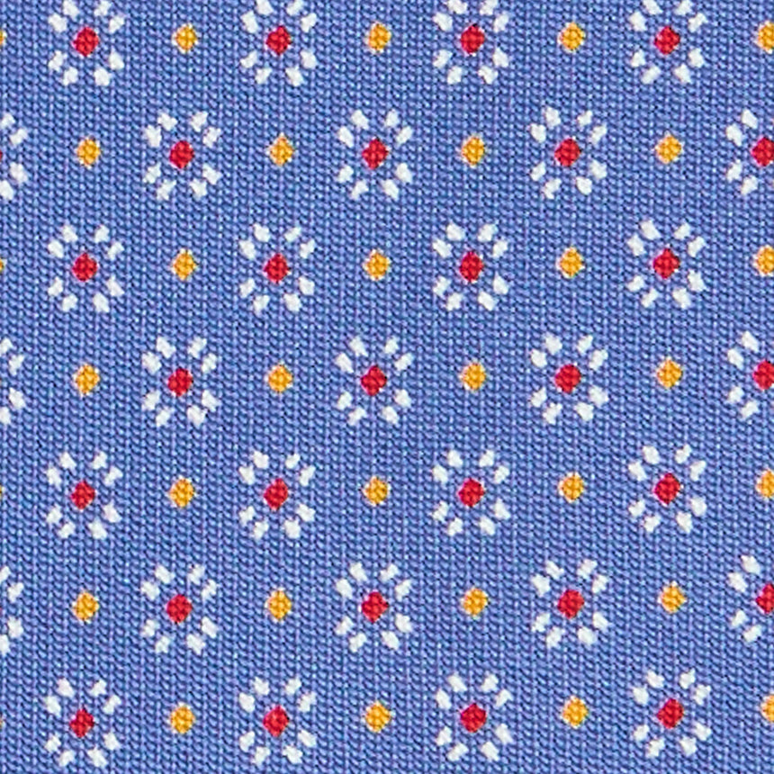 CRAVATTA SARTORIALE CLASSICA IN SETA AZZURRO POLVERE