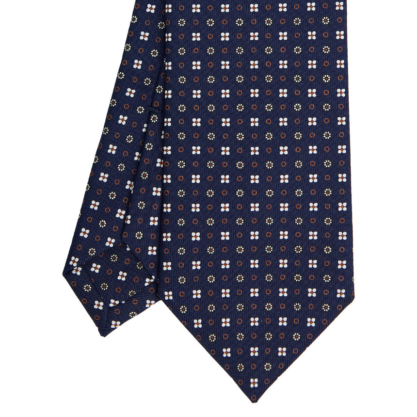 DARK BLUE SARTORIAL CLASSIC SILK TIE