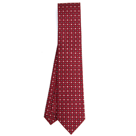 BURGUNDY SARTORIAL CLASSIC SILK TIE