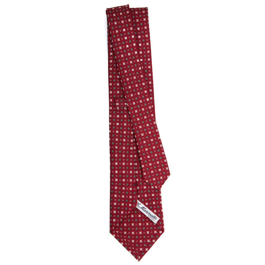 BURGUNDY SARTORIAL CLASSIC SILK TIE