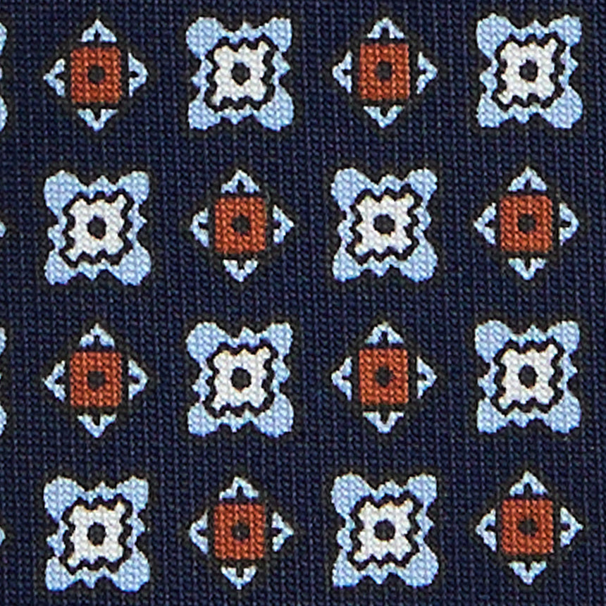DARK BLUE SARTORIAL CLASSIC SILK TIE