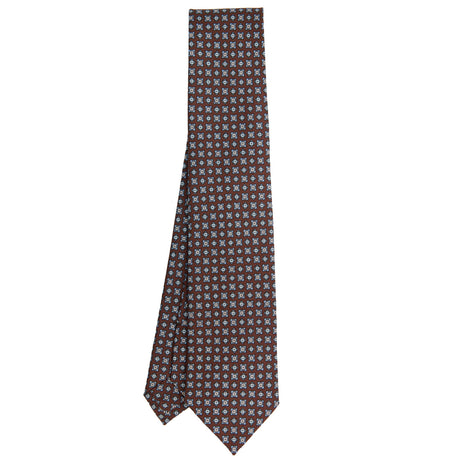 DARK BROWN SARTORIAL CLASSIC SILK TIE